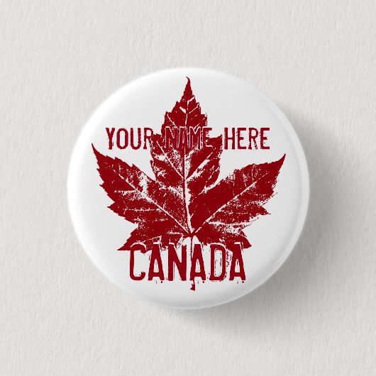Canada Souvenir Buttonnen Specialized Canada Butto Ronde Button 3,2 Cm (Voorkant)