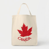 Canada Souvenir Canvas tassen Canada Maple Leaf Ba (Voorkant)