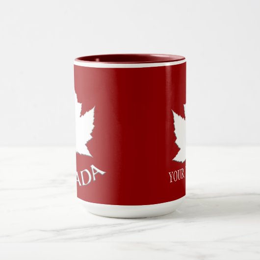 Canada Souvenir Coffee Cup Aangepaste Canada Mokke Mok (Midden)