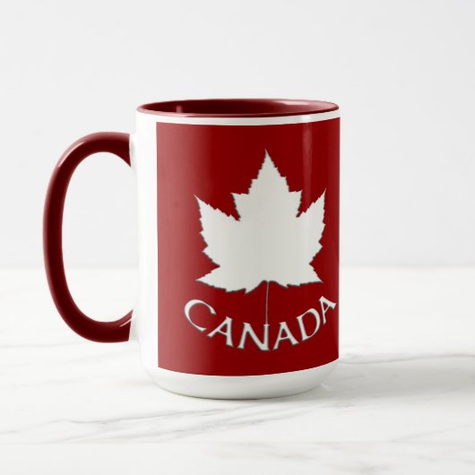 Canada Souvenir Coffee Cup Aangepaste Canada Mokke Mok (Links)