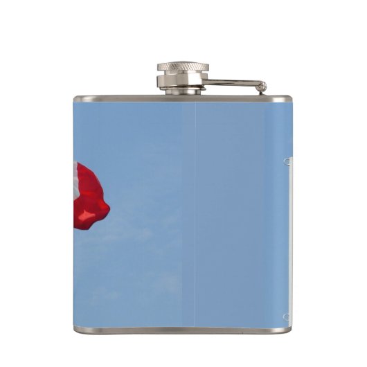 Canada Souvenir Flask Canada Flag Drink Flask Gift Heupfles (Achterkant)