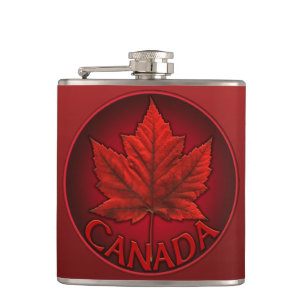 Canada Souvenir Flask Canada Flag Drink Flask Gift Heupfles