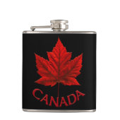 Canada Souvenir Flask Canada Flag Drink Flask Gift Heupfles (Voorkant)