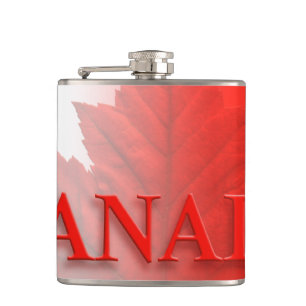 Canada Souvenir Flask Canada Flag Drink Flask Gift Heupfles