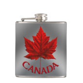 Canada Souvenir Flask Canada Flag Drink Flask Gift Heupfles (Voorkant)