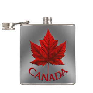Canada Souvenir Flask Canada Flag Drink Flask Gift Heupfles