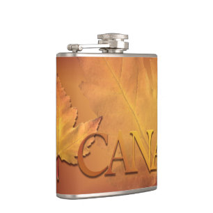 Canada Souvenir Flask Canada Flag Drink Flask Gift Heupfles
