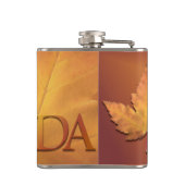 Canada Souvenir Flask Canada Flag Drink Flask Gift Heupfles (Achterkant)