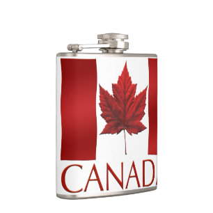 Canada Souvenir Flask Canada Flag Drink Flask Gift Heupfles