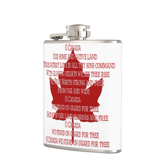 Canada Souvenir Flask Canadees Anthem Drink Flask Heupfles (Links)