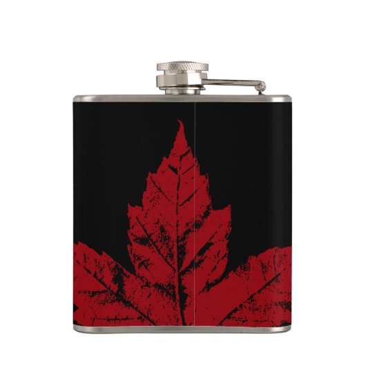 Canada Souvenir Flask Cool Canada Drink Flask Gift Heupfles (Achterkant)