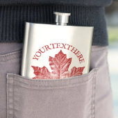Canada Souvenir Flask Custom Canada Drink Flask Flacon (Voorbeeld)