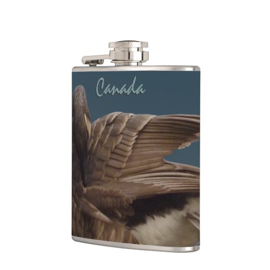 Canada Souvenir Flask Custom Canada Goose Flask Heupfles (Links)