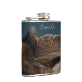 Canada Souvenir Flask Custom Canada Goose Flask Heupfles