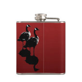 Canada Souvenir Flask Custom Canada Goose Flask Heupfles (Achterkant)