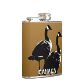Canada Souvenir Flask Custom Canada Goose Flask Heupfles (Rechts)