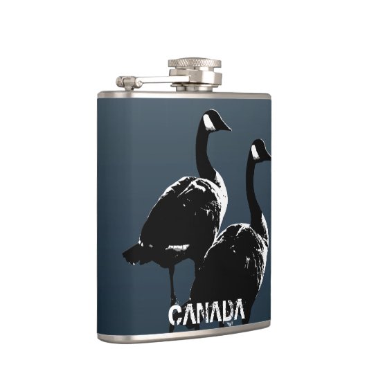 Canada Souvenir Flask Custom Canada Goose Flask Heupfles (Rechts)