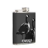 Canada Souvenir Flask Custom Canada Goose Flask Heupfles (Rechts)