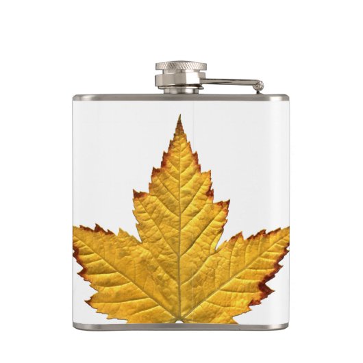 Canada Souvenir Flask Varsity Canada Drink Flask Heupfles (Achterkant)