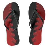 Canada Souvenir Flip Flop Sandals Canada Shoes (Voetbed)