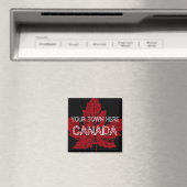 Canada Souvenir Fridge Magnet - Aangepaste Magnets (Insitu (Vaatwasser))