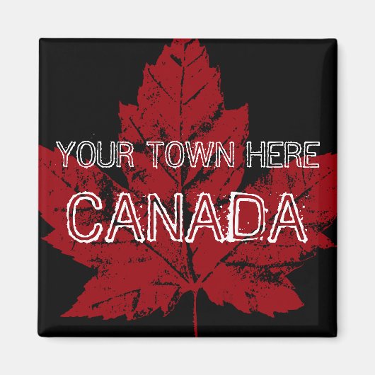 Canada Souvenir Fridge Magnet - Aangepaste Magnets (Voorkant)