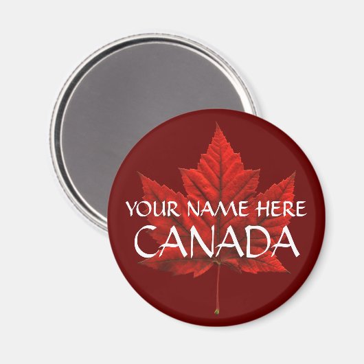 Canada Souvenir Fridge Magnet - Aangepaste Magnets (Voorkant / Achterkant)