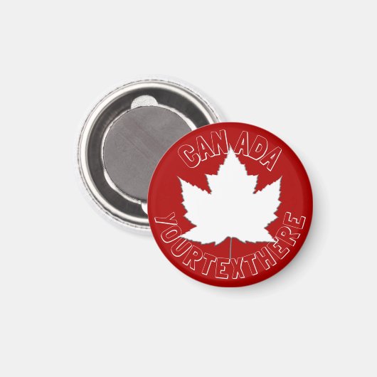 Canada Souvenir Fridge Magnet Canada 150 Magnets (Voorkant / Achterkant)