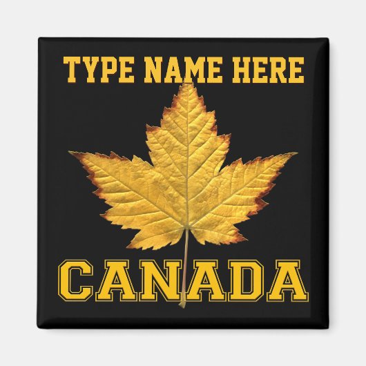 Canada Souvenir Fridge Magnet Canada Keepomwille (Voorkant)