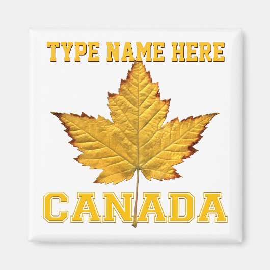 Canada Souvenir Fridge Magnet Canada Keepomwille (Voorkant)