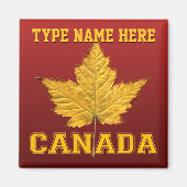 Canada Souvenir Fridge Magnet Canada Keepomwille (Voorkant)