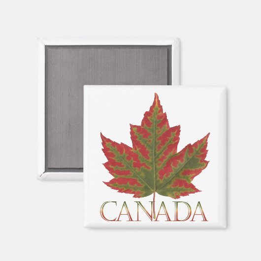 Canada Souvenir Fridge Magnet Canada Keepsakes (Voorkant / Achterkant)