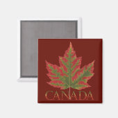 Canada Souvenir Fridge Magnet Canada Keepsakes (Voorkant / Achterkant)