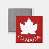 Canada Souvenir Fridge Magnet Canada Maple Leaf (Voorkant / Achterkant)