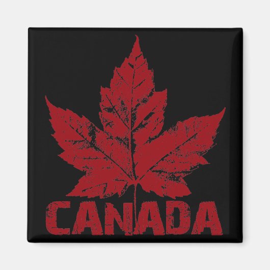 Canada Souvenir Fridge Magnet Canada Maple Leaf (Voorkant)