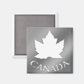 Canada Souvenir Fridge Magnet Canada Maple Leaf (Voorkant / Achterkant)