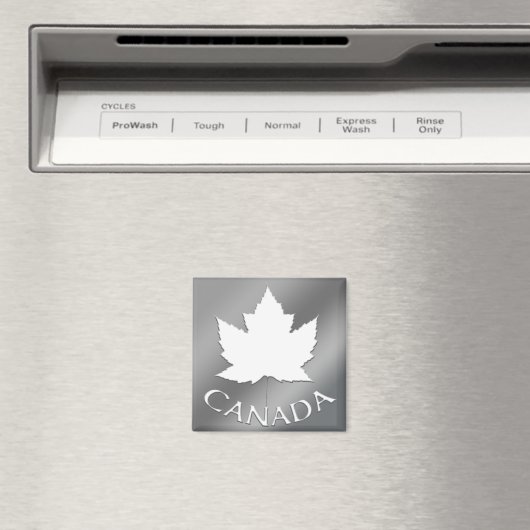 Canada Souvenir Fridge Magnet Canada Maple Leaf (Insitu (Vaatwasser))