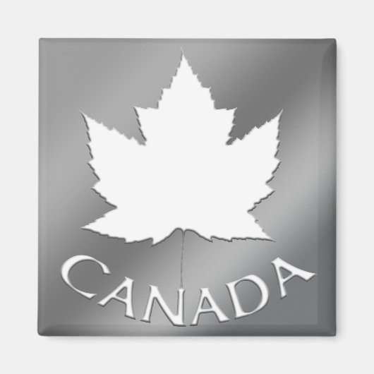 Canada Souvenir Fridge Magnet Canada Maple Leaf (Voorkant)