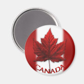 Canada Souvenir Fridge Magnet Canada Maple Leaf (Voorkant / Achterkant)