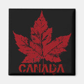 Canada Souvenir Fridge Magnet Canada Maple Leaf (Voorkant)