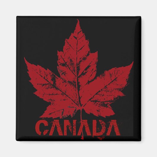 Canada Souvenir Fridge Magnet Canada Maple Leaf (Voorkant)