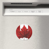 Canada Souvenir Fridge Magnet Canada Maple Leaf (Insitu (Vaatwasser))