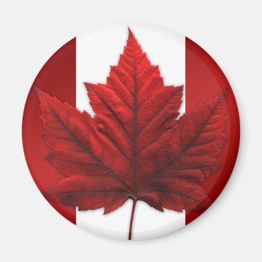 Canada Souvenir Fridge Magnet Canada Maple Leaf (Voorkant)