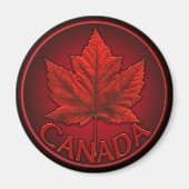 Canada Souvenir Fridge Magnet Canada Maple Leaf (Voorkant)