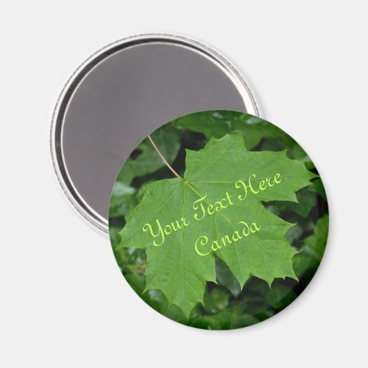 Canada Souvenir Fridge Magnet Custom Canada Magnet (Voorkant / Achterkant)