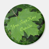 Canada Souvenir Fridge Magnet Custom Canada Magnet (Voorkant)