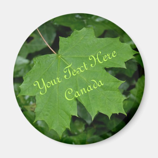 Canada Souvenir Fridge Magnet Custom Canada Magnet (Voorkant)