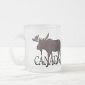 Canada Souvenir Glasses Canada Moose Beer Mokken (Links)