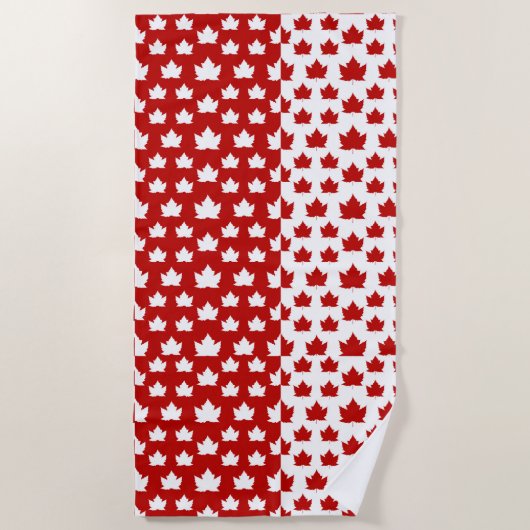 Canada Souvenir handdoek Canadese strandlaken (Voorkant)