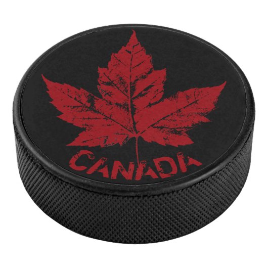 Canada Souvenir Hockey Puck Cool Retro (3/4)